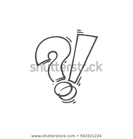 Foto stock: Onto · de · interrogação · feito · de · balões · de · fala