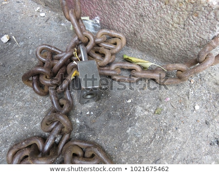 Foto stock: Torus Knot Made Of Chain