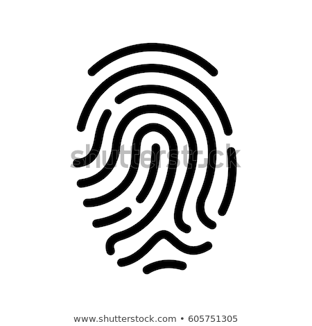 Stock photo: Finger Print