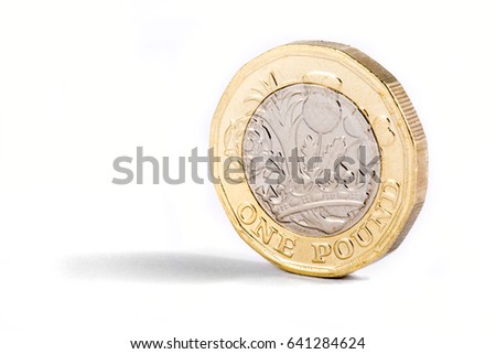 British Pound Coins Stok fotoğraf © chrisdorney