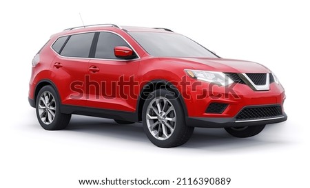 Stok fotoğraf: Japanese Mid Size Luxury Suv