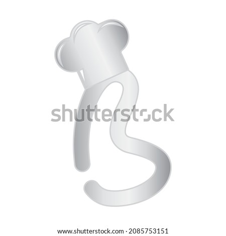 Cook Themed Alphabet Design Concept B Stock foto © sdCrea