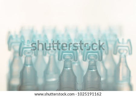 [[stock_photo]]: Sodium Chloride Saline Ampoules For Babies