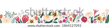 Stock fotó: Blooming Peony Flowers As Floral Art Background Botanical Flatlay And Luxury Branding