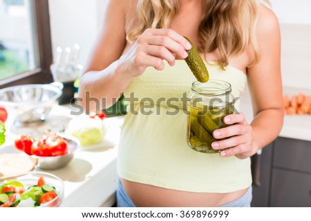 Pregnancy Craving Stockfoto © Kzenon