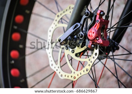 Сток-фото: Bicycle Hydraulic Brake