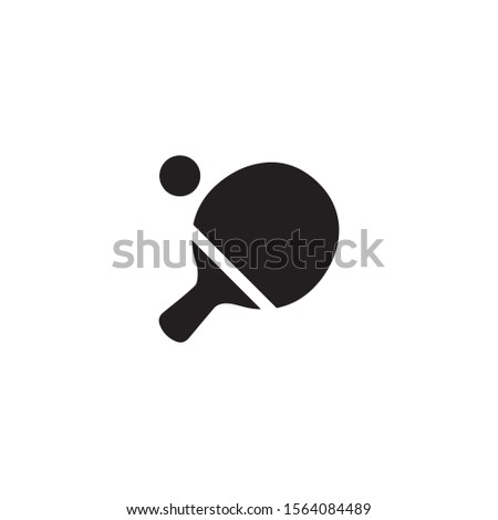 Сток-фото: Table Tennis Icon