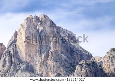 High Mountain Cliffs In The Dolomites Zdjęcia stock © manfredxy