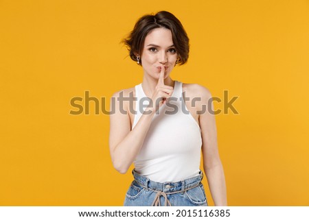 [[stock_photo]]: Simple Tank Top Womanwhispering
