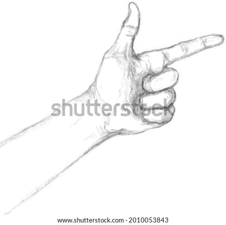 Foto stock: Pistol In Hand