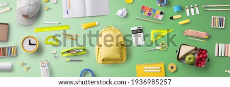 Stock photo: School Supplies