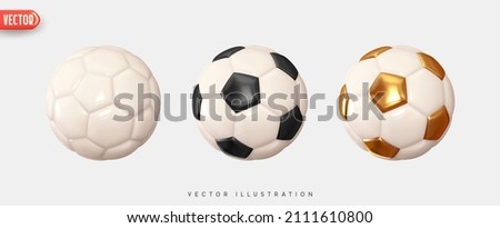 Stock photo: Championship Soccer Balls
