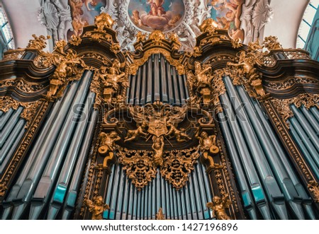 Zdjęcia stock: Passau Cathedral Altar