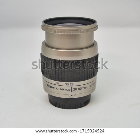 Stock photo: 28 80mm Dslr Camera Lens