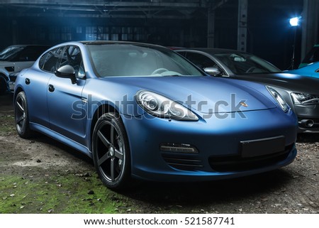 Stok fotoğraf: Porsche Panamera 4s Tuning