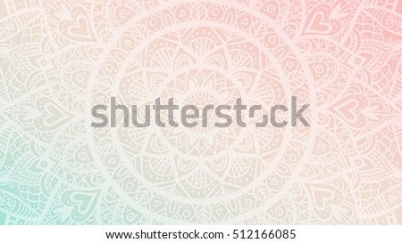 Stock photo: Mandala Patterns On Isolated Background