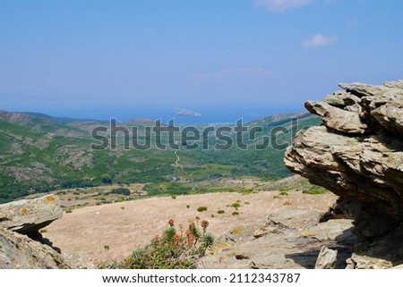 Сток-фото: Ile De La Giraglia On The Northern Tip Of Cap Corse