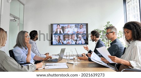Foto stock: Businessman Sitting In Meeting