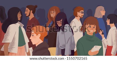 Stock photo: Concept Of Problem Doubt Or Loneliness