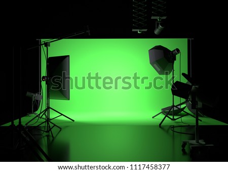 Green Screen Studio Zdjęcia stock © solarseven