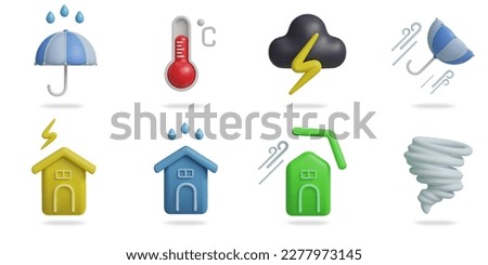 [[stock_photo]]: Set Of Thermometers
