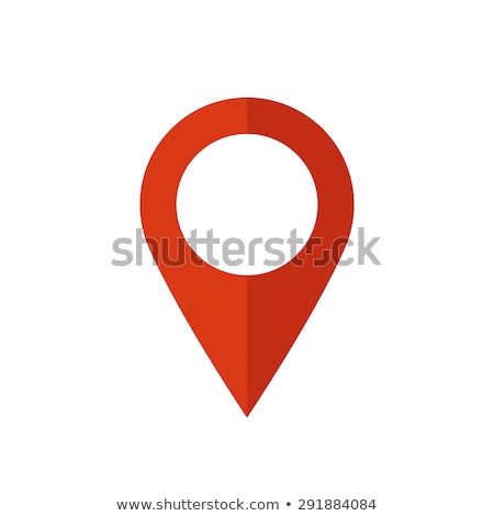 Stock photo: Pin And Map