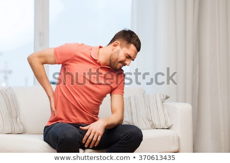 Foto stock: Man With Pain