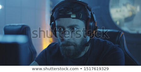 Stock photo: Headphones Close Up