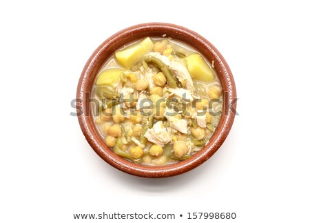 Stok fotoğraf: Casserole With Vegetables And Meat