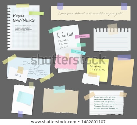 Stock photo: Memo