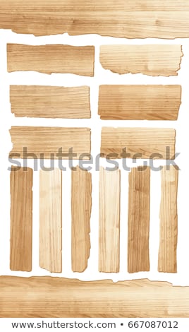 Foto stock: Driftwood As Banner