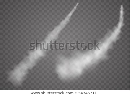 Stockfoto: Sky With Condensation Trail