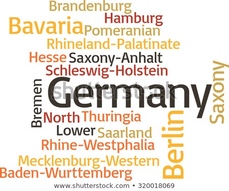 Stockfoto: Principal Subdivisions Of Germany