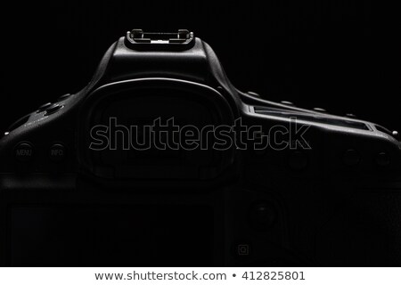 Stock photo: Professional Modern Dslr Camera Low Key Stock Photoimage