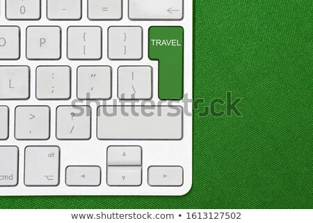 Stockfoto: Travel Tour Closeup Of Keyboard