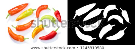 Foto stock: Gabi Hungarian Pepper Paths Top