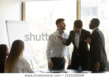 Stockfoto: Businesspeople Shouting At Each Other