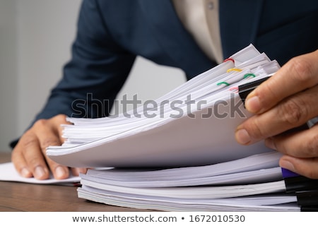 Foto stock: Astas · de · Negócios