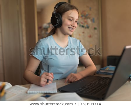 [[stock_photo]]: Teacher With Teen Student