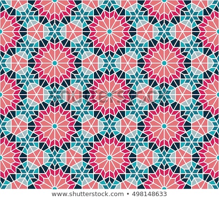 Stock photo: Eastern Pattern Red