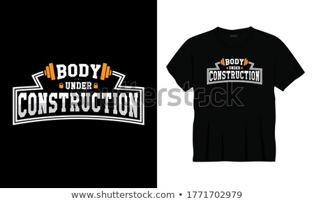 Stockfoto: Under Construction Shirt