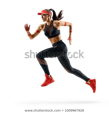 Stok fotoğraf: Attractive Fit Female Athlete