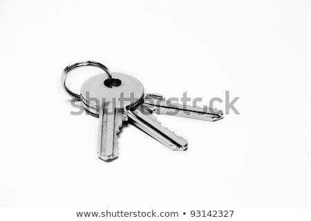 Foto stock: Key Bunch Isolated On White Background