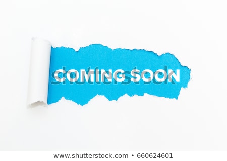 Stockfoto: Coming Soon Word