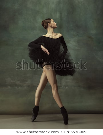 Stock photo: Portrait Of The Young Graceful Ballerina