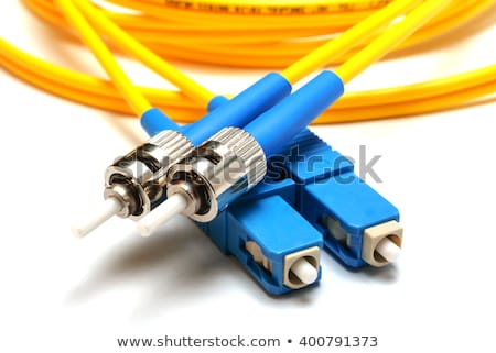Stockfoto: Fiber Optic St Connector