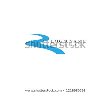 Foto stock: R River Logo