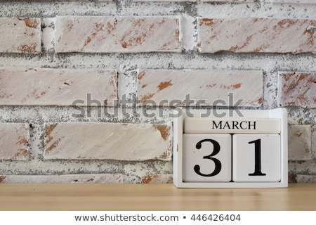 Stock photo: Cubes 31st March
