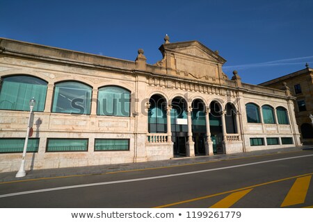 [[stock_photo]]: Gijon Old Fish Market Asturias Spain