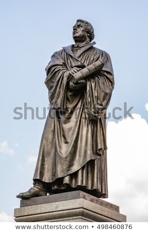 Bronce Statue Of Martin Luther Zdjęcia stock © manfredxy